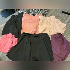 Bundle of shorts (with one skirt)